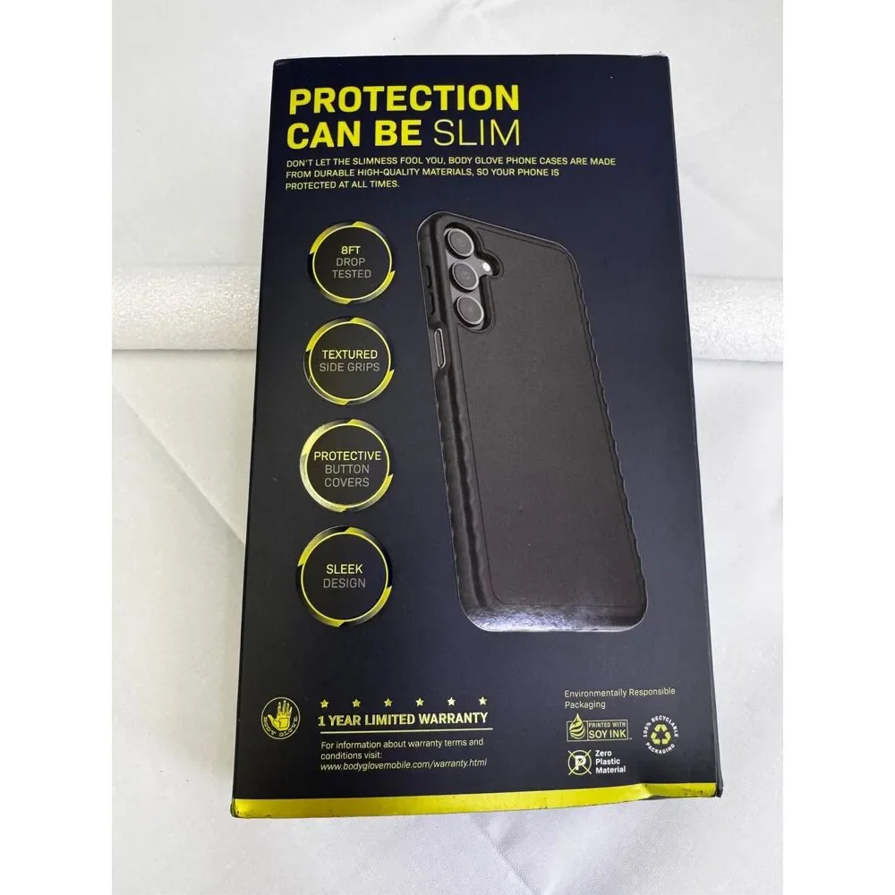 Body Glove Contour Grip Case for Samsung Galaxy A14 5G in black.